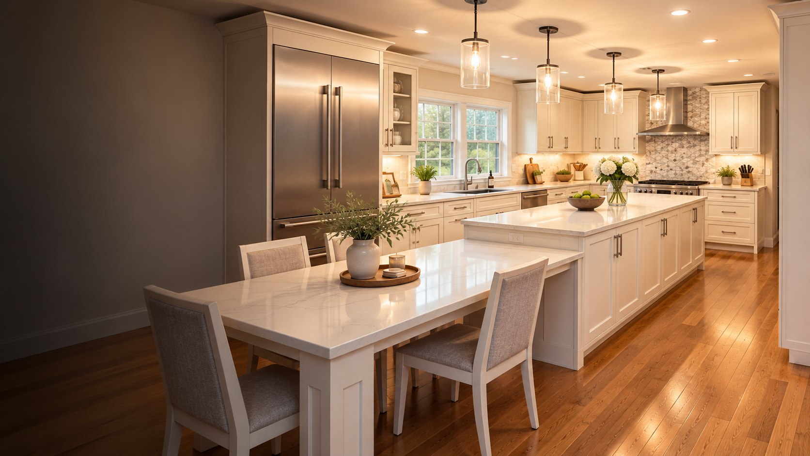 DHC completed kitchen remodel used as rewards landing page hero