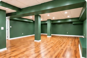 Dynamic Home Creations basement remodeling project
